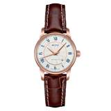  Shop Authentic Mido Baroncelli III Automatic Silver Dial Brown Leather Strap Watch For Men - M8600.2.21.8 - Luxxuri