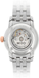  Shop Authentic Mido Baroncelli III Automatic Diamonds White Dial Silver Steel Strap Watch For Women - M7600.4.66.1 - Luxxuri