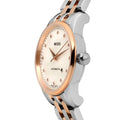 Mido Baroncelli III Automatic Mother of Pearl White Dial Two Tone Steel Strap Watch For Women - M7600.9.69.1
