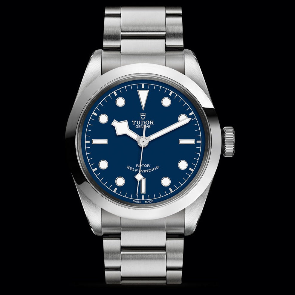  Shop Authentic Tudor Black Bay Automatic Blue Dial Silver Steel Strap Watch for Men - M79540-0004 - Luxxuri