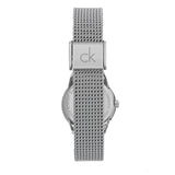  Shop Authentic Calvin Klein Minimal Grey Dial Silver Mesh Bracelet Watch for Women - K3M231Y3 - Luxxuri