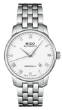  Shop Authentic Mido Baroncelli II Automatic White Dial Silver Steel Strap Watch For Men - M8600.4.26.1 - Luxxuri