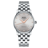  Shop Authentic Mido Baroncelli III Automatic Silver Dial Silver Steel Strap Watch For Men - M8600.4.67.1 - Luxxuri