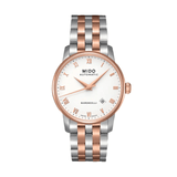 Shop Authentic Mido Baroncelli Automatic White Dial Two Tone Steel Strap Watch For Women - M8600.9.N6.1 - Luxxuri