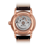  Shop Authentic Mido Baroncelli III Automatic Silver Dial Brown Leather Strap Watch For Men - M8600.2.21.8 - Luxxuri