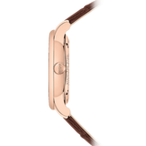  Shop Authentic Mido Baroncelli III Automatic Diamonds Brown Dial Brown Leather Strap Watch For Women - M7600.3.64.8 - Luxxuri