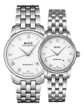  Shop Authentic Mido Baroncelli II Automatic White Dial Silver Steel Strap Watch For Men - M8600.4.26.1 - Luxxuri