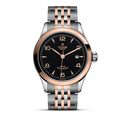 Tudor 1926 Automatic Black Dial Two Tone Steel Strap Watch for Men - M91651-0003