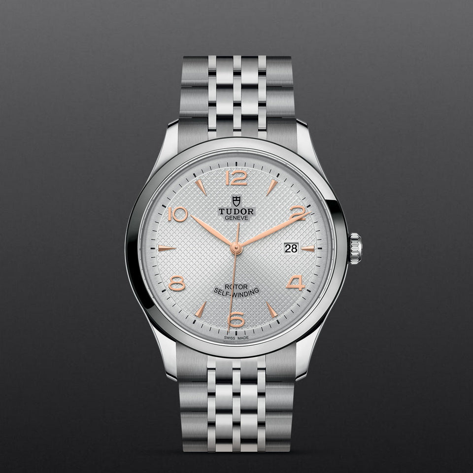  Shop Authentic Tudor 1926 Automatic Silver Dial Silver Steel Strap Watch for Men - M91650-0001 - Luxxuri