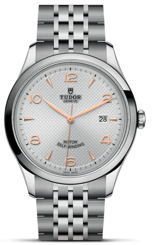  Shop Authentic Tudor 1926 Automatic Silver Dial Silver Steel Strap Watch for Men - M91650-0001 - Luxxuri