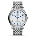 Tudor 1926 Automatic White Dial Silver Steel Strap Watch for Men - M91650-0005