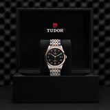  Shop Authentic Tudor 1926 Automatic Diamonds Black Dial Two Tone Steel Strap Watch for Men - M91651-0004 - Luxxuri