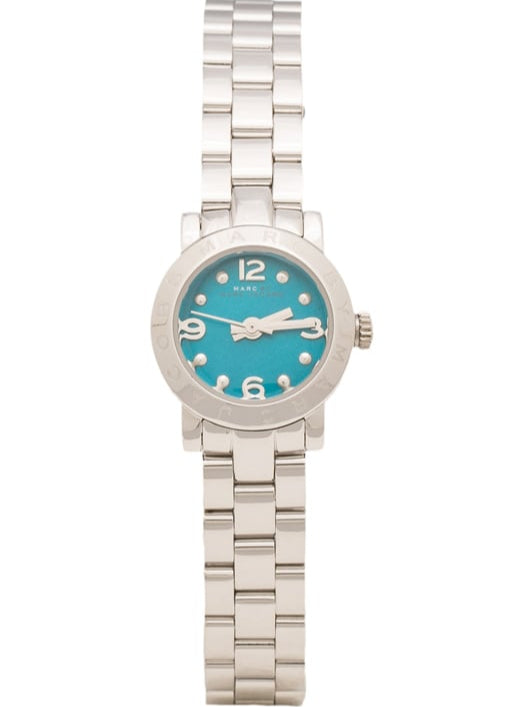  Shop Authentic Marc Jacobs Amy Blue Dial Silver Steel Strap Watch for Women - MBM3274 - Luxxuri