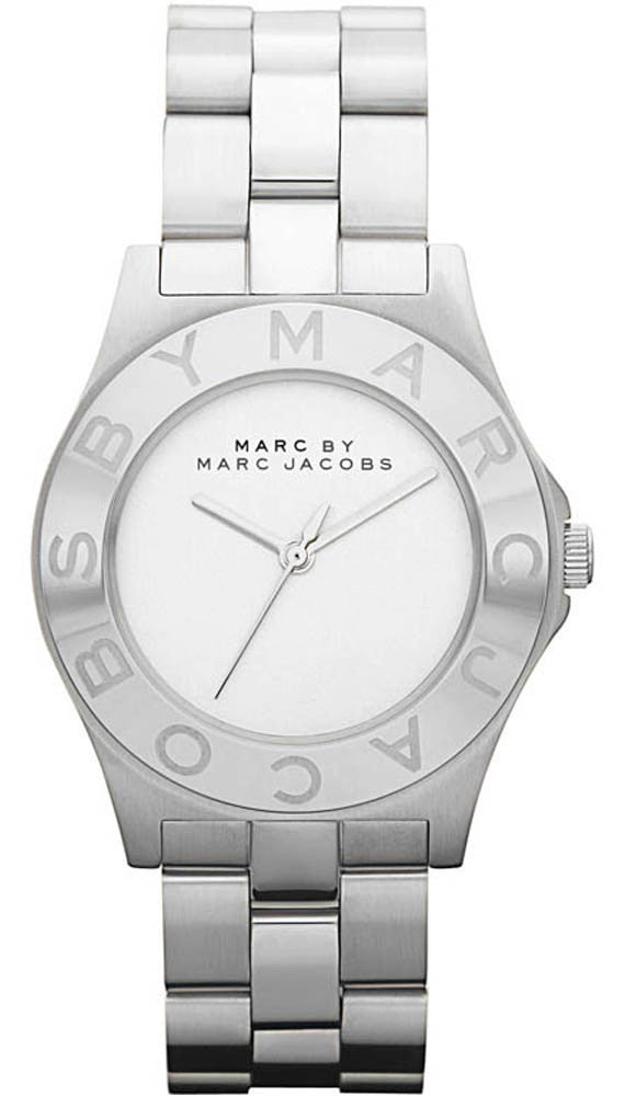  Shop Authentic Marc Jacobs Blade Chronograph Silver Dial Silver  Steel Strap Watch for Women - MBM3125 - Luxxuri