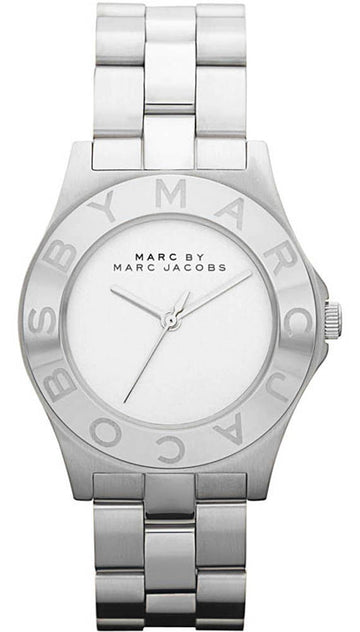  Shop Authentic Marc Jacobs Blade Chronograph Silver Dial Silver  Steel Strap Watch for Women - MBM3125 - Luxxuri