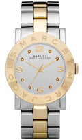  Shop Authentic Marc Jacobs Amy Silver Dial Two Tone Steel Strap Watch for Women - MBM3139 - Luxxuri