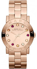  Shop Authentic Marc Jacobs Amy Dexter Rose Gold Dial Rose Gold Steel Strap Watch for Women - MBM3216 - Luxxuri