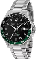  Shop Authentic Maserati SFIDA Chronograph Black Dial Silver Steel Strap Watch For Men - R8853140005 - Luxxuri