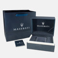  Shop Authentic Maserati Competizione Chronograph Blue Dial Gold Steel Strap Watch For Men - R8853100026 - Luxxuri