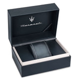  Shop Authentic Maserati Potenza Quartz Blue Dial Grey Mesh Bracelet Watch For Men - R8853108005 - Luxxuri