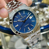  Shop Authentic Maurice Lacroix Aikon Automatic Blue Dial Silver Steel Strap Watch For Men - AI6008-SS002-430-1 - Luxxuri