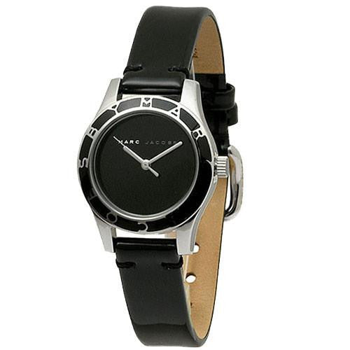  Shop Authentic Marc Jacobs Blade Black Dial Black Leather Strap Watch for Women - MBM1082 - Luxxuri