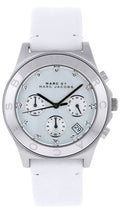 Shop Authentic Marc Jacobs Blade White Dial White Leather Strap Watch for Women - MBM1187 - Luxxuri