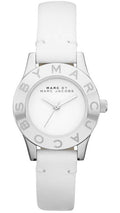  Shop Authentic Marc Jacobs Mini Blade White Dial White Leather Strap Watch for Women - MBM1206 - Luxxuri