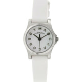  Shop Authentic Marc Jacobs Henry Dinky White Dial White Leather Strap Watch for Women - MBM1234 - Luxxuri