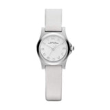  Shop Authentic Marc Jacobs Henry Dinky White Dial White Leather Strap Watch for Women - MBM1234 - Luxxuri