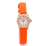 Shop Authentic Marc Jacobs Henry Dinky White Dial Orange Leather Strap Watch for Women - MBM1236 - Luxxuri