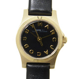  Shop Authentic Marc Jacobs Henry Dinky Black Dial Black Leather Strap Watch for Women - MBM1240 - Luxxuri