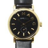  Shop Authentic Marc Jacobs Baker Black Dial Black Leather Strap Watch for Women - MBM1273 - Luxxuri
