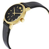  Shop Authentic Marc Jacobs Baker Black Dial Black Leather Strap Watch for Women - MBM1273 - Luxxuri