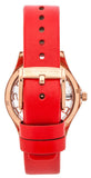  Shop Authentic Marc Jacobs Henry Skeleton Red Dial Red Leather Strap Watch for Women - MBM1338 - Luxxuri