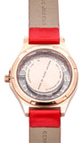  Shop Authentic Marc Jacobs Henry Skeleton Red Dial Red Leather Strap Watch for Women - MBM1338 - Luxxuri