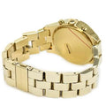 Marc Jacobs Henry Chronograph Gold Dial Gold Steel Strap Watch for Women - MBM3105