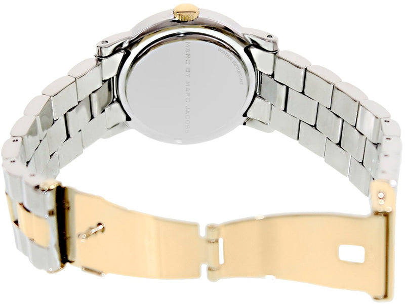  Shop Authentic Marc Jacobs Amy Silver Dial Two Tone Steel Strap Watch for Women - MBM3139 - Luxxuri