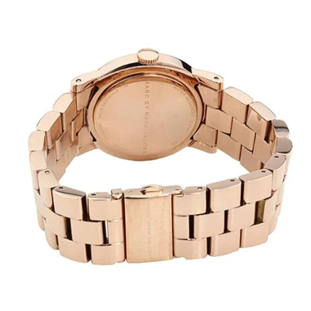  Shop Authentic Marc Jacobs Blade Rose Gold Dial Rose Gold Steel Strap Watch for Women - MBM3142 - Luxxuri