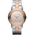  Shop Authentic Marc Jacobs Marc Silver Dial Two Tone Steel Strap Watch for Women- MBM3170 - Luxxuri