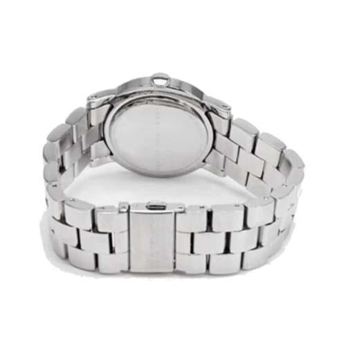  Shop Authentic Marc Jacobs Marc Silver Dial Silver Steel Strap Watch for Women - MBM3173 - Luxxuri