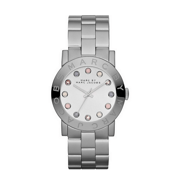  Shop Authentic Marc Jacobs Amy Dexter Silver Dial Silver Steel Strap Watch for Women - MBM3214 - Luxxuri