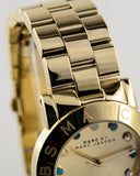  Shop Authentic Marc Jacobs Amy Dexter Gold Dial Gold Steel Strap Watch for Women - MBM3215 - Luxxuri