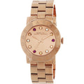  Shop Authentic Marc Jacobs Amy Dexter Rose Gold Dial Rose Gold Steel Strap Watch for Women - MBM3216 - Luxxuri