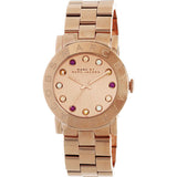  Shop Authentic Marc Jacobs Amy Dexter Rose Gold Dial Rose Gold Steel Strap Watch for Women - MBM3216 - Luxxuri