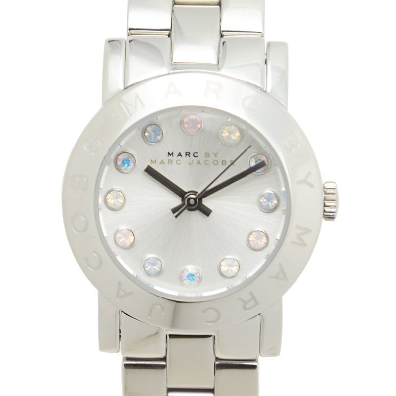  Shop Authentic Marc Jacobs Amy White Dial Silver Steel Strap Watch for Women - MBM3217 - Luxxuri