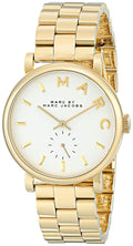  Shop Authentic Marc Jacobs Baker White Dial Gold Steel Strap Watch for Women - MBM3243 - Luxxuri