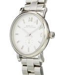  Shop Authentic Marc Jacobs Baker White Dial Silver Steel Strap Watch for Women - MBM3246 - Luxxuri