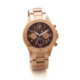  Shop Authentic Marc Jacobs Rock Chronograph Mother of Pearl Red Dial Rose Gold Steel Strap Unisex Watch - MBM3251 - Luxxuri