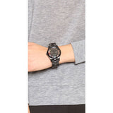  Shop Authentic Marc Jacobs Henry Skeleton Black Dial Black Steel Strap Watch for Women - MBM3265 - Luxxuri
